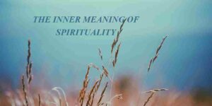 THE INNER MEANING OF SPIRITUALITY